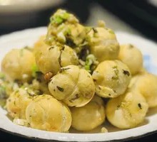 Sour Cabbage Stir-Fried Glutinous Rice Balls