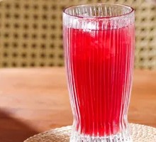 Homemade Ice Plum Juice
