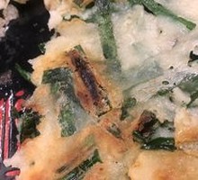 Chives and Chili Pancake