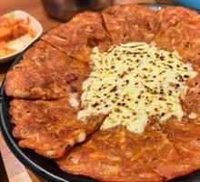 Seafood Kimchi Pancake
