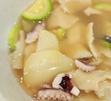 Octopus Noodle Soup