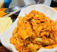 Spicy Kimchi with Pork Belly Stir-Fry