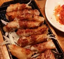 Grilled Pork Belly Slices