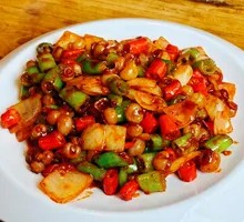 Spicy Stir-Fried Sea Ling Mushroom