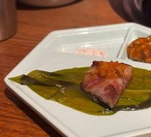 Minced Meat Rolls with Wild Leeks