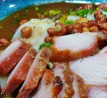 Char siu with Chencun rice noodles