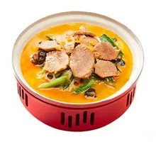 Beef and Vegetable Hot Pot with Bone Broth