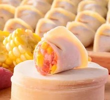 Fresh Corn and Pork Dumplings