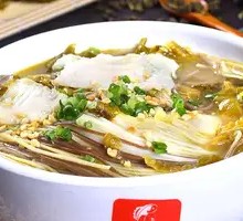 Golden Sour Fish Noodle Soup