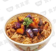 Eggplant Beef Bowl with Fish-Flavored Sauce