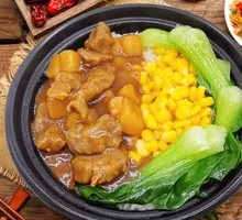 Beef and Potato Clay Pot Rice