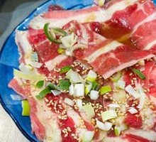 Marinated Grilled Beef Belly