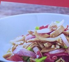 Garlic Stir-fried羊肚