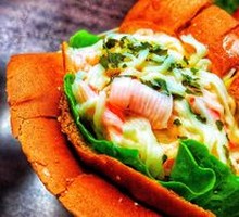 Crab Stick Scrambled Egg