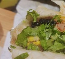 Chicken Thigh with Kale Wraps