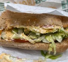 Salami Egg Sandwich