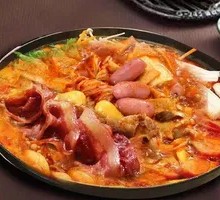 Beef and Rice Cake Hot Pot