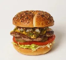 Spicy Girl Bagel Burger
