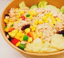 Mashed Potato Tuna Healthy Meal
