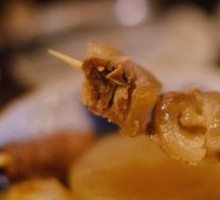Beef Tendon Skewers