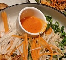 Thai Shrimp Bowl with Spicy Green Sauce