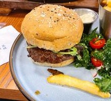 Truffle Mushroom Wagyu Burger