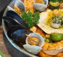 Wood-Grilled Seafood Rice