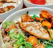 Chicken and Bell Pepper Flatbread