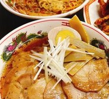 Japanese Ramen Noodles with Spicy Sauce