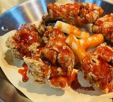 Sweet and Spicy Korean Fried Chicken