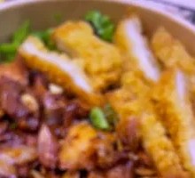 Honey Glazed BBQ Rice Bowl