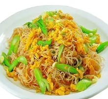 Sausage Fried Rice Noodles