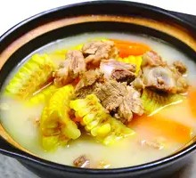 Corn and Pork Rib Stew
