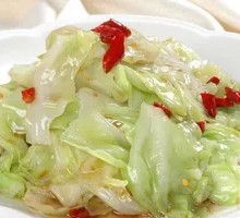 Shredded Cabbage Rice