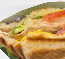 Double Cheese Ham Egg Sandwich