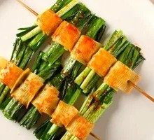 Tofu Skin Rolls with Leeks