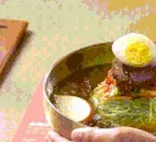 Grandma's Special Cold Noodles (Matcha Flavor)