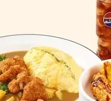 Pink Cherry Fried Chicken Cubes Energy Bowl