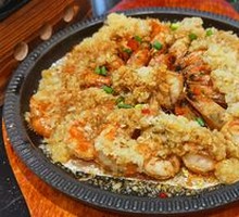 Sizzling Garlic Shrimp