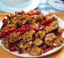 Garlic Pork Intestines