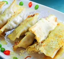 Signature Dumpling Pancakes