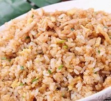 Egg and Pork Stir-Fried Rice