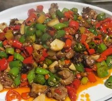 Sichuan Pepper Stir-Fried Chicken