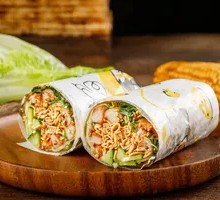 Crispy Chicken Strip Tofu Skin Roll