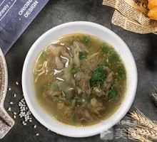 牛鞭粉丝汤