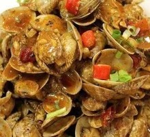 Scallion Stir-fried Clams