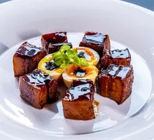 Braised Pork Belly with Soft-Boiled Egg