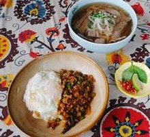 Lime Basil Pork Rice