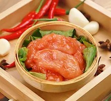 Hand-Pressed Meat Slices