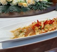 Garlic Steamed Prawns